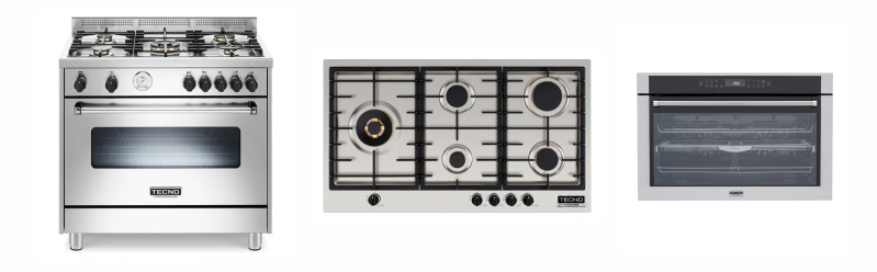 forno, fogão e cooktop tecno